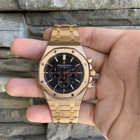 audemars piguet royal oak chronograph 41mm rose gold|audemars piguet royal oak review.